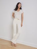 Ruth Straight Leg Jean Vintage White
