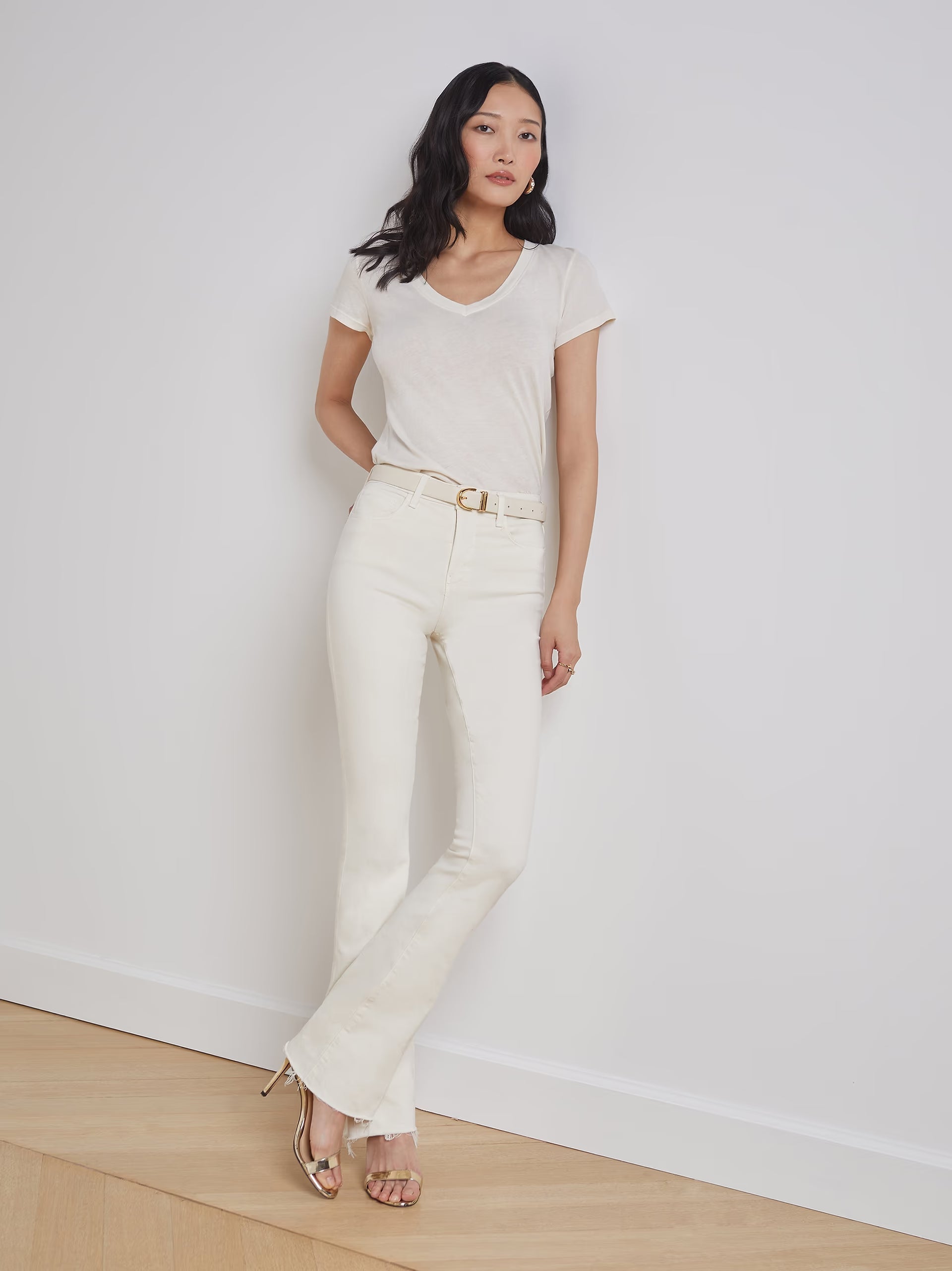 Ruth Straight Leg Jean Vintage White