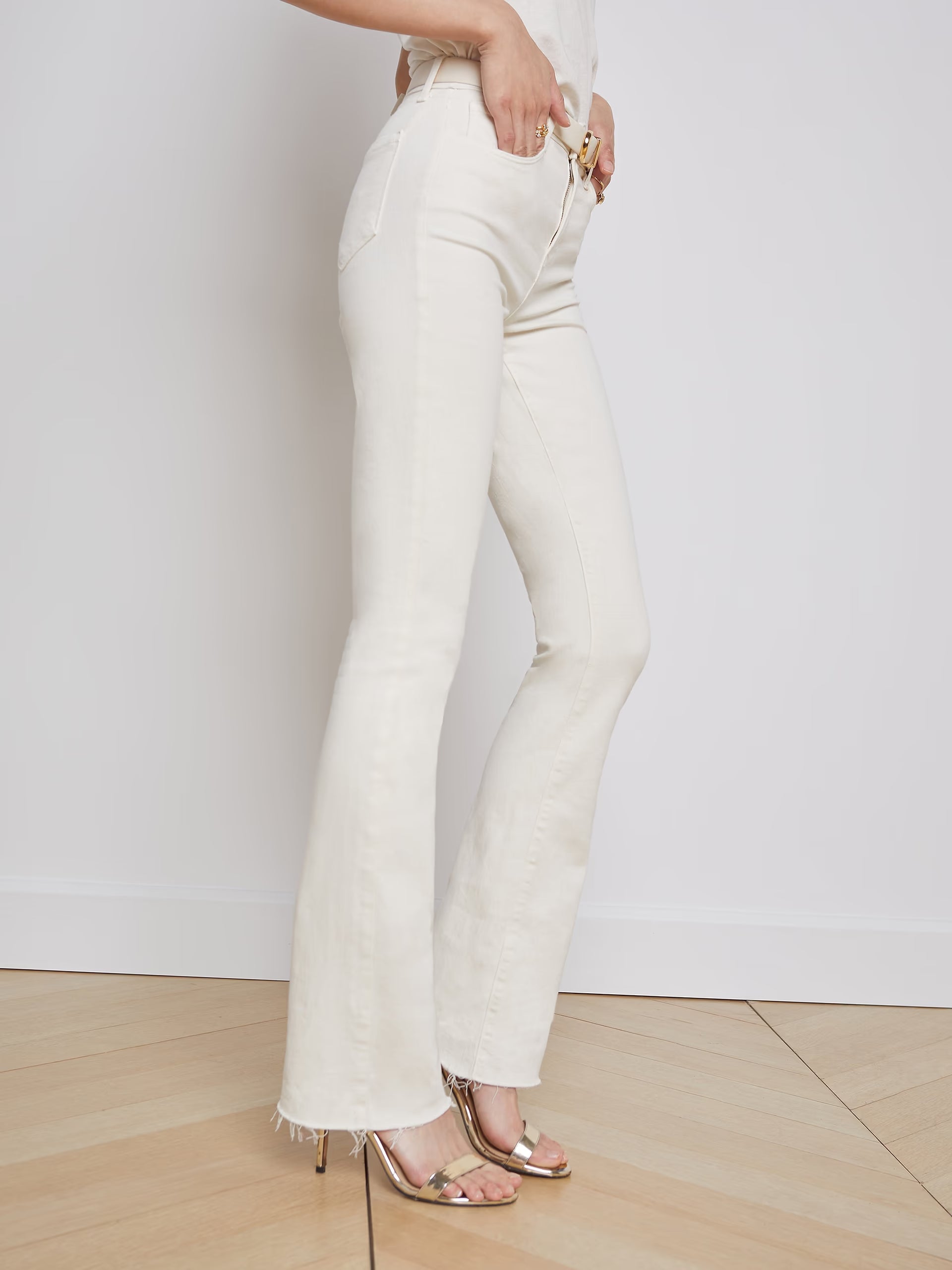 Ruth Straight Leg Jean Vintage White