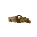 7/8" Nubuck Calf Belt with Buckle Havanna