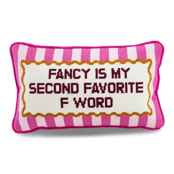 Fancy Needlepoint Pillow