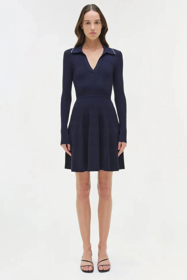 Alcott Knit Mini Dress Midnight