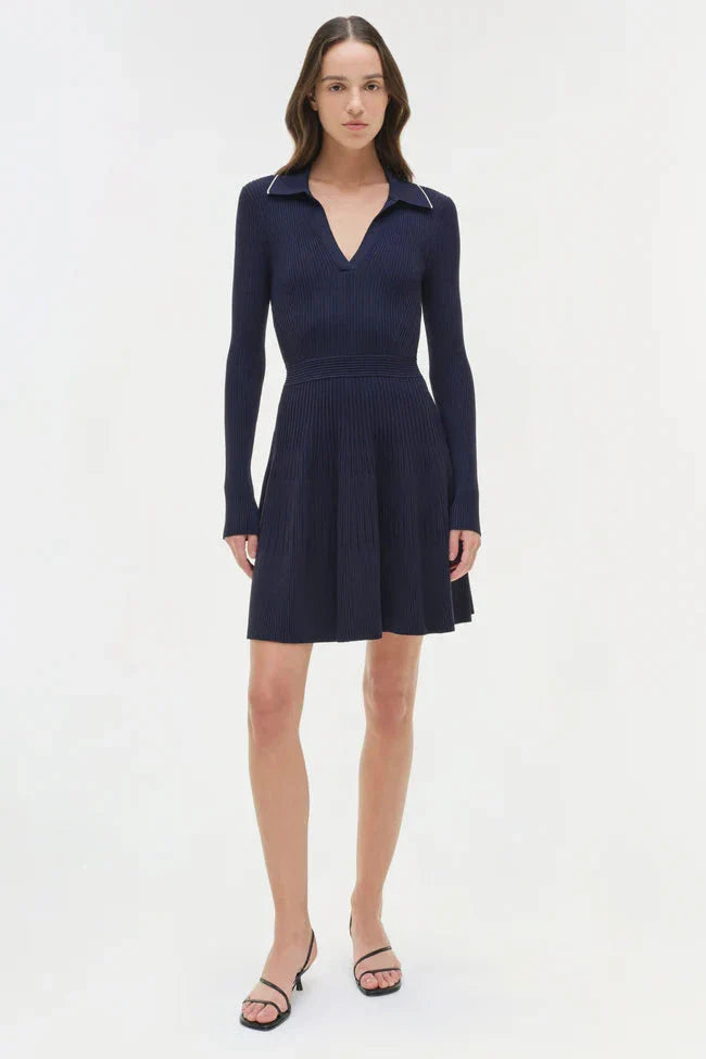 Alcott Knit Mini Dress Midnight