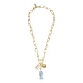 Alexi Charm Necklace Gold