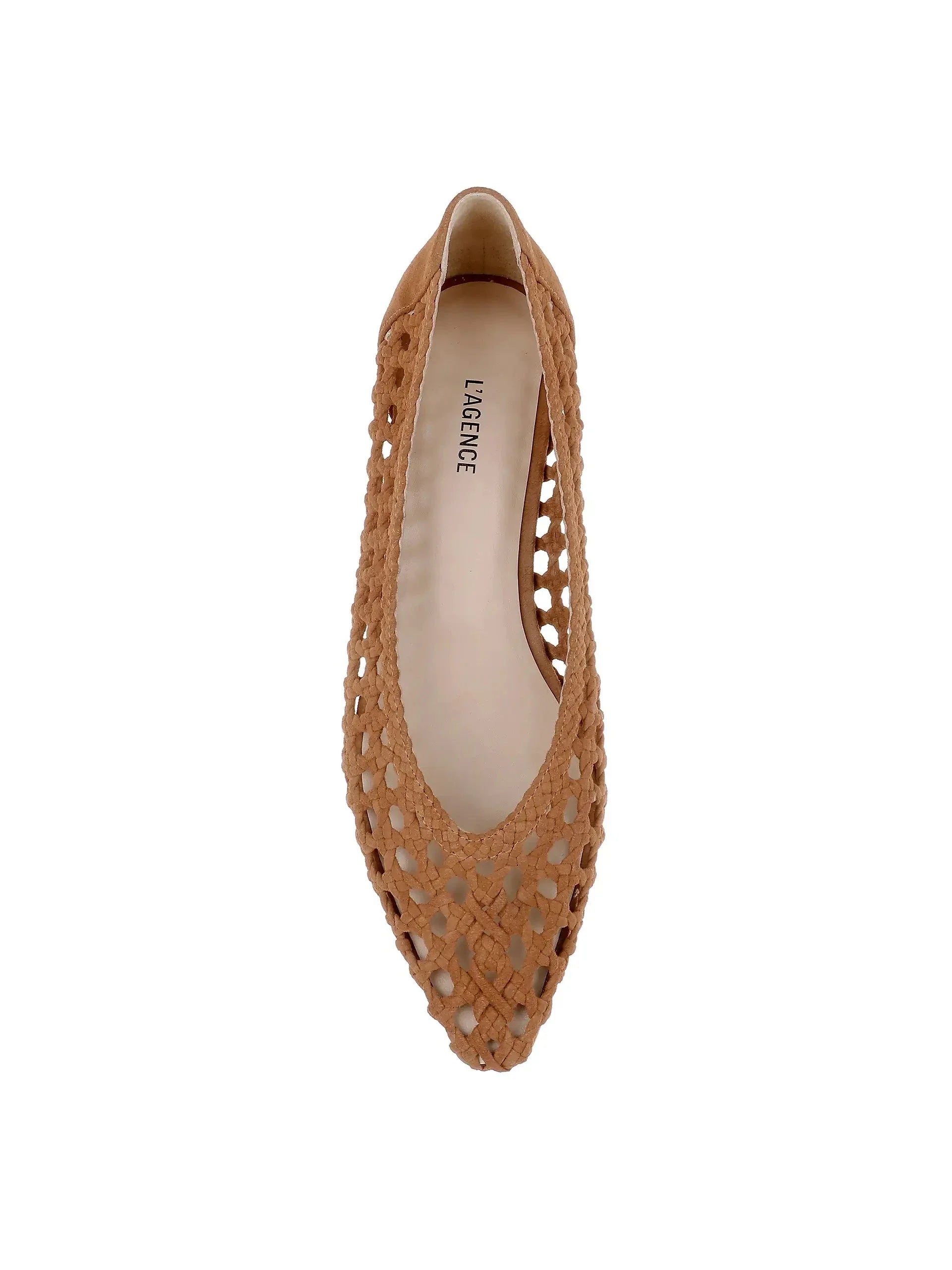 Alsace Ballet Flat Sand Suede