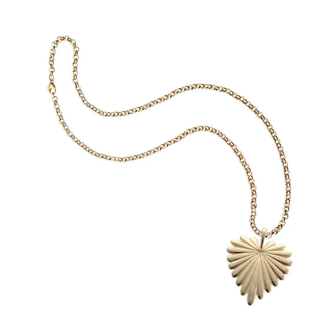 Love Full Heart Pendant 18" Grande Rolo