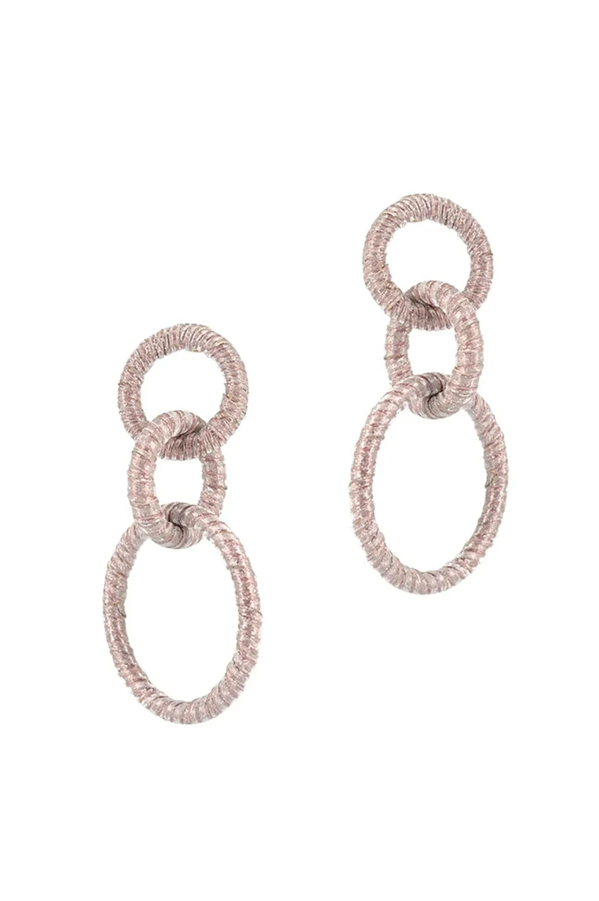 Akari Earrings Pink
