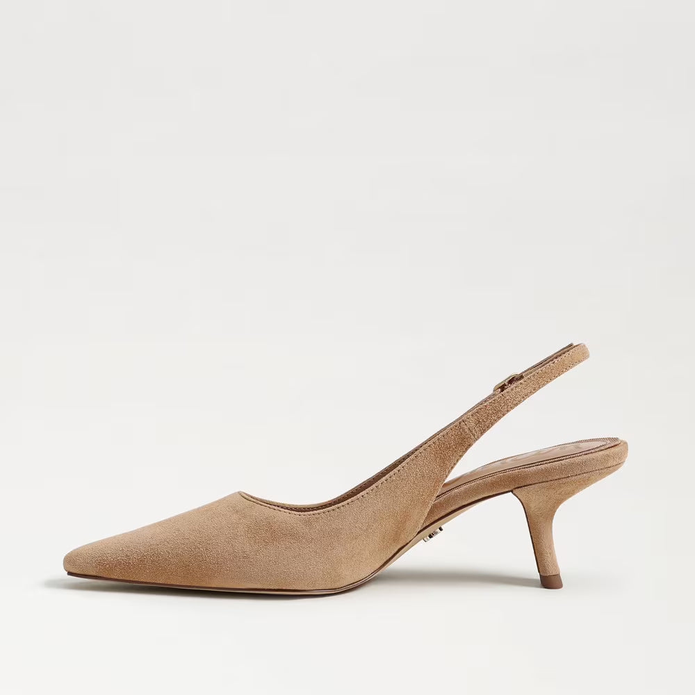 Bianka Slingback Pump Cypress Tan Suede