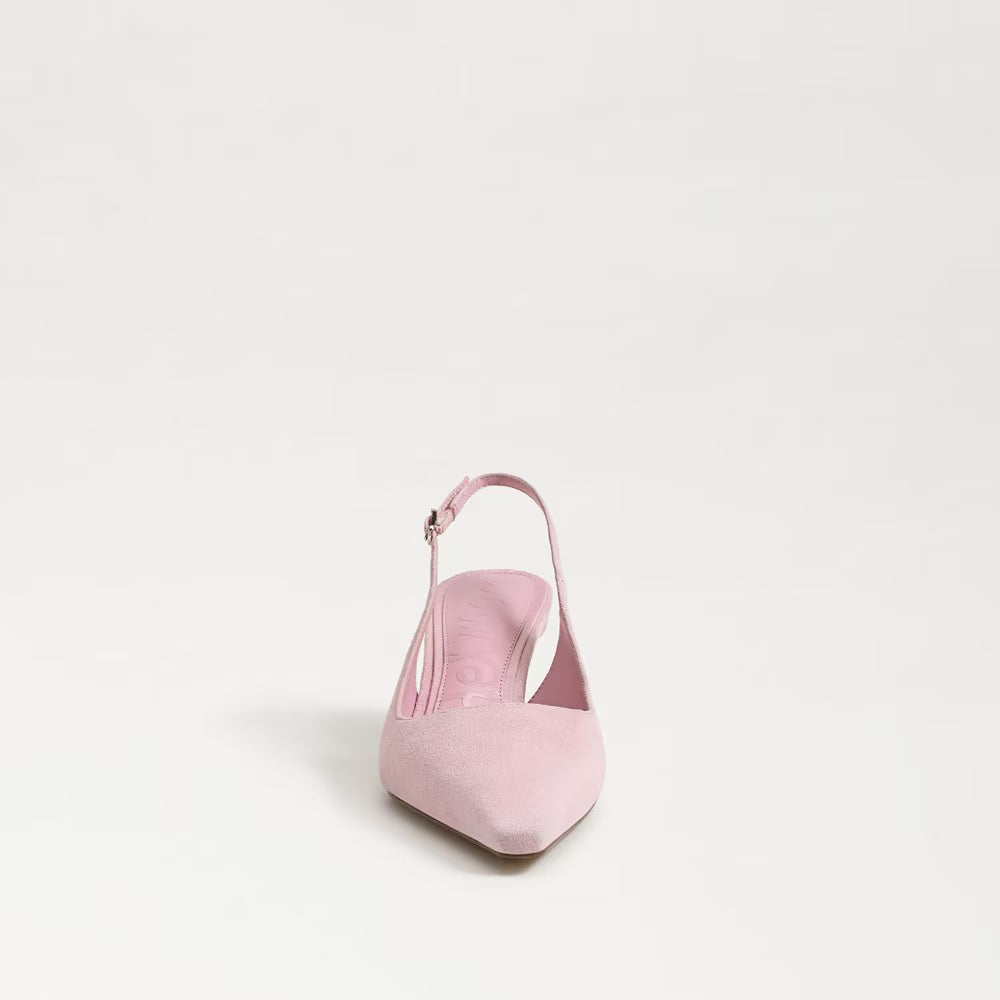 Bianka Slingback Pump Primrose Pink Suede