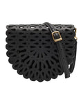 McCall Laser Cut Leather Saddle Black